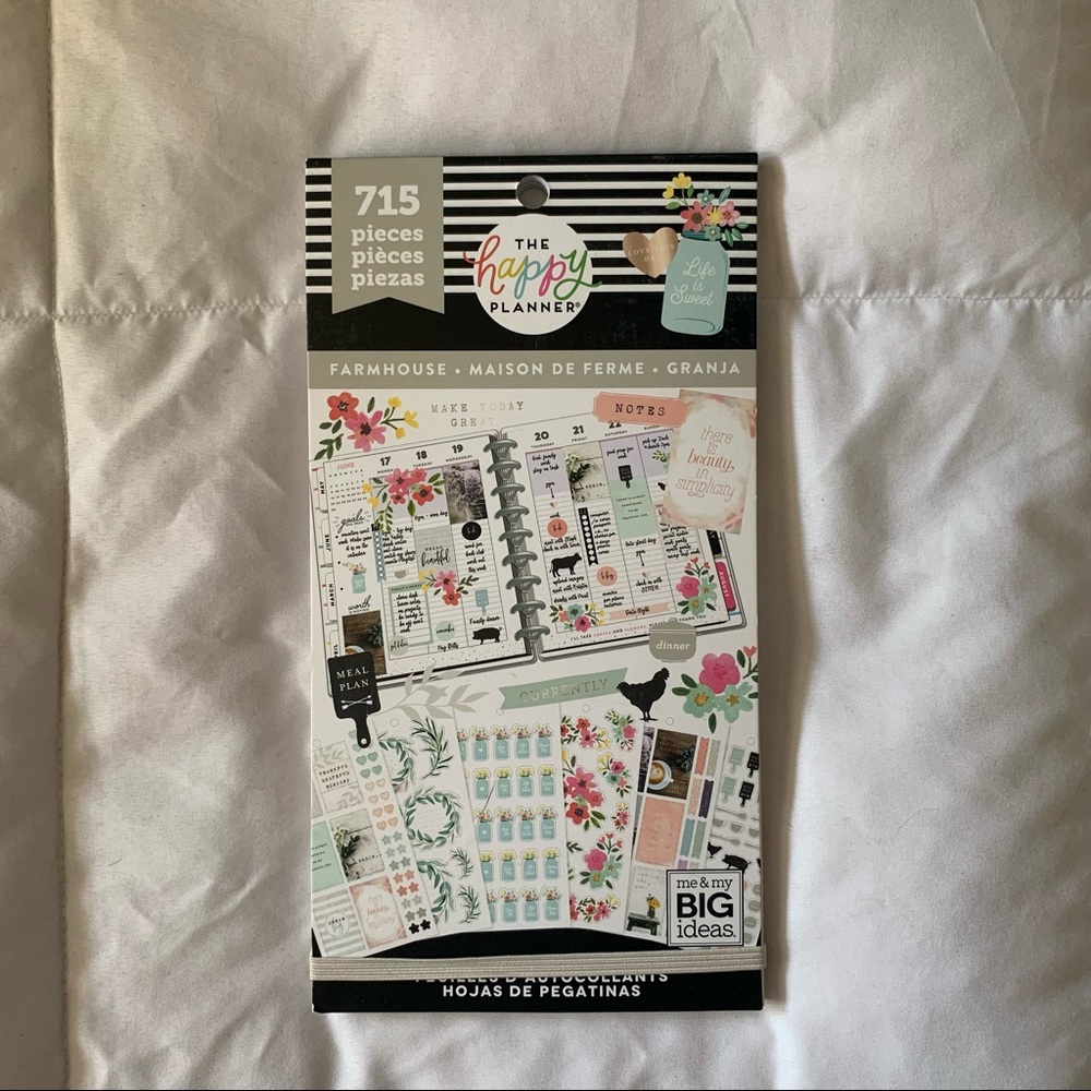 The Happy Planner Farmhouse Sticker Book